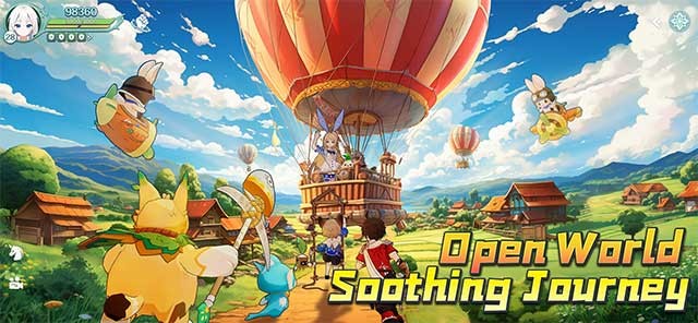 Tận hưởng hành trình thư giãn trong thế giới mở