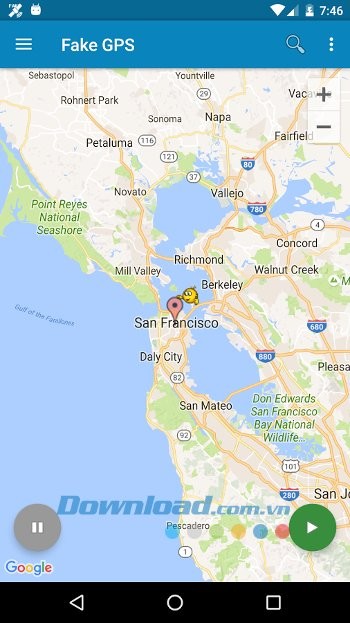 Giả lập vị trí