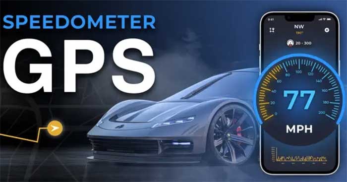 GPS Speedometer cho iOS được sử dụng để đo tốc độ của các phương tiện