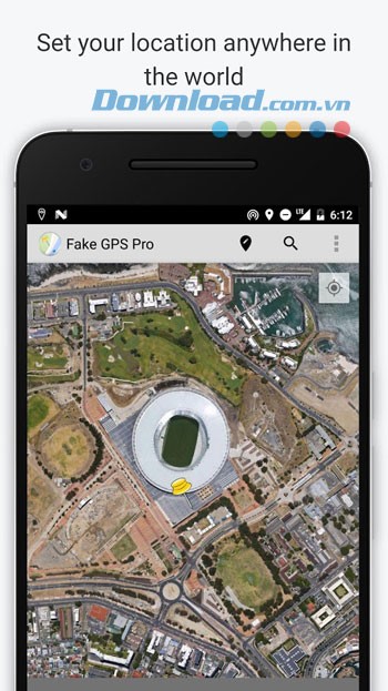 Thiết lập vị trí giả ở bất kỳ đâu trên thế giới