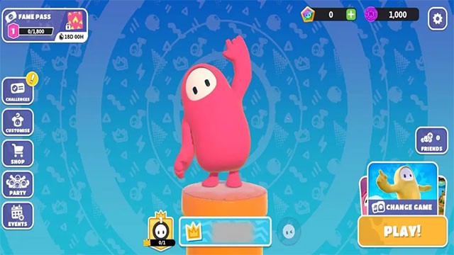 Chơi cùng các nhân vật hình hạt đậu đáng yêu