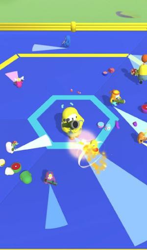 Fall Heroes.io cho bạn tham gia cuộc chiến sinh tồn trong đấu trường vui nhộn