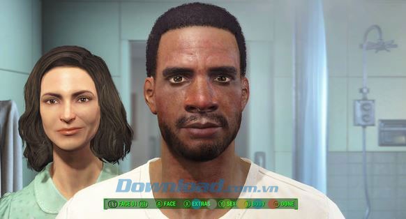 Nhân vật trong Fallout 4 sau khi thay đổi