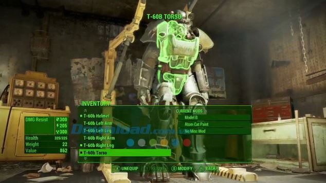 Áo giáp trong game Fallout 4