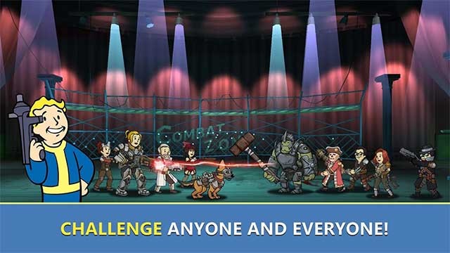 Thách thức người chơi khác trong Vùng chiến đấu