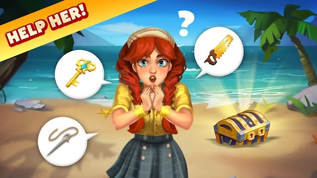 Tìm các vật phẩm ẩn giấu trên hòn đảo