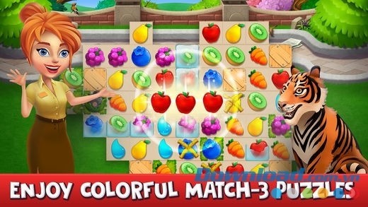 Game match 3 quen thuộc