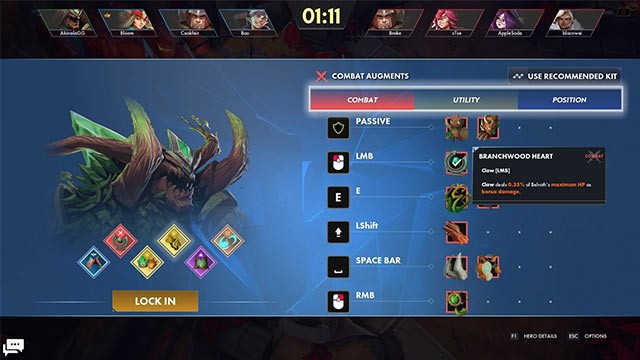 Lối chơi của game Fangs nhấn mạnh vào kỹ năng anh hùng