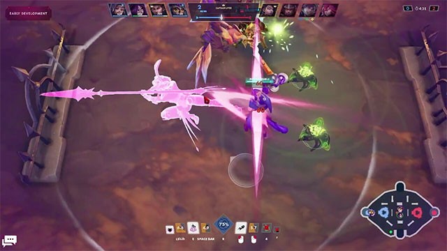 Mãn nhãn với các trận đánh 4v4 chiến lược sâu sắc, nhịp độ nhanh và đẹp mắt