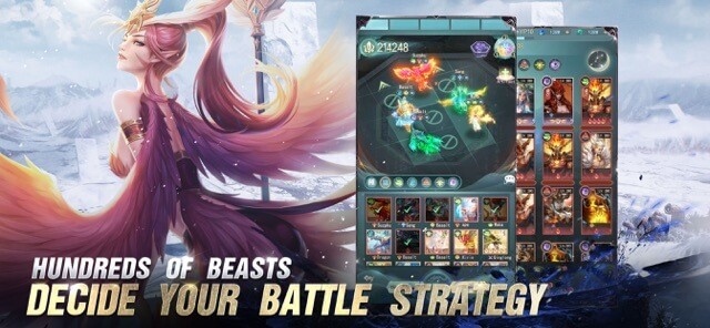 Hàng trăm quái vật quyết định chiến lược chiến đấu của bạn