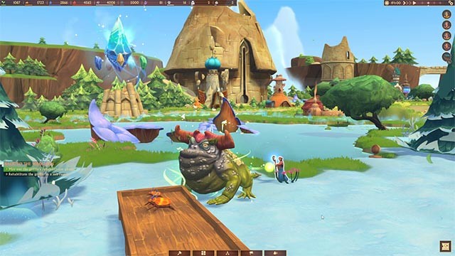 Giúp con người và sinh vật huyền thoại chung sống hòa bình trên vùng đất mới