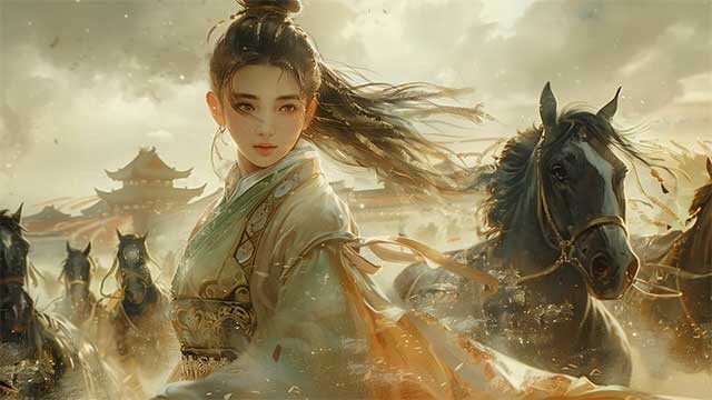 Trong game, bạn sẽ chơi góc nhìn của nhân vật nữ chính - một cô gái xuyên không