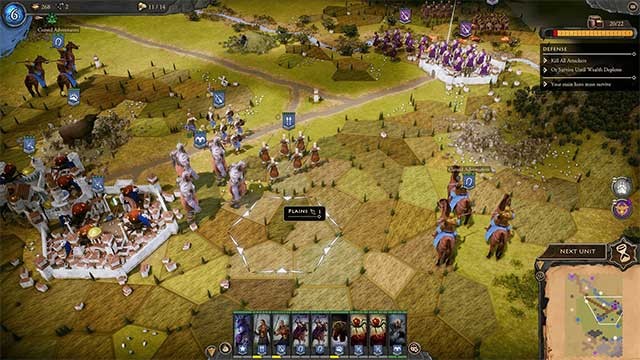 Dẫn dắt đội quân của bạn vào các trận chiến kịch tính trong Fantasy General II: Prologue