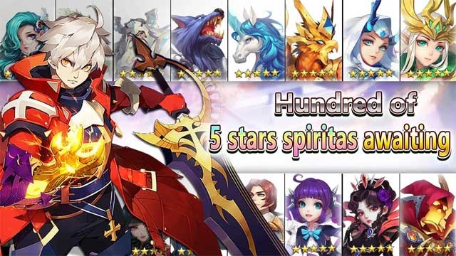 Hàng trăm anh hùng đang chờ bạn thu thập trong Fantasy Legend: War of Contract