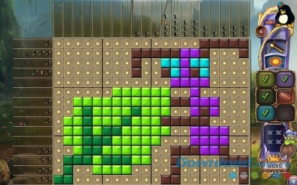 Liệu bạn có nhận ra hình ảnh vừa hoàn thành trong Fantasy Mosaics 24: Đảo Hoang cho Android không?