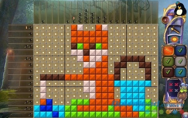 Fantasy Mosaics 24: Deserted Island cho Android rất thích hợp để