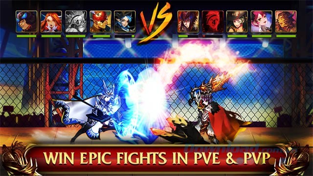 Đối đầu với người chơi trên toàn thế giới