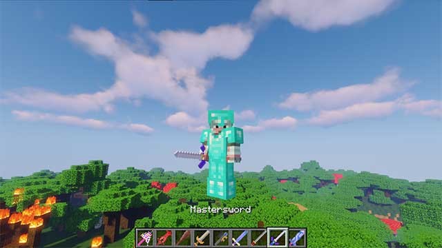 Fantasy Swords Mod hứa hẹn giúp đỡ bạn rất nhiều trong các hoạt động của game