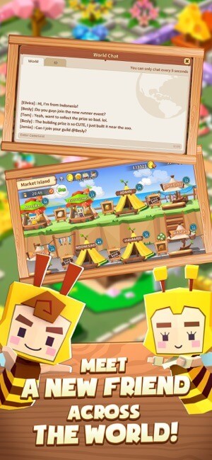 Kết bạn mới từ khắp nơi trên thế giới