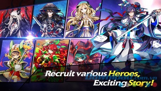 Fantasy War Tactics R cho iOS tuyển dụng và sáng tạo nên câu chuyện huyền thoại của chính bạn