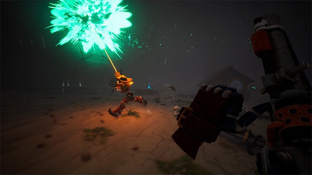 Lập nhóm cao bồi robot và bước vào nhiệm vụ thợ săn tiền thưởng trong Far Far West