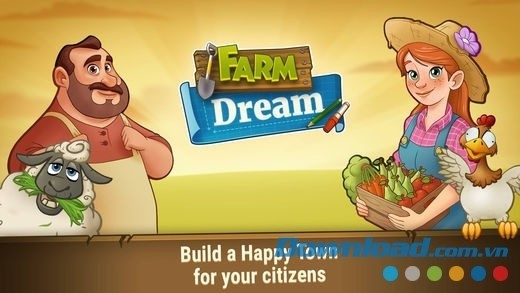 Game xây dựng kết hợp nông trại hấp dẫn