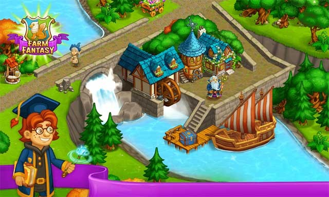 Người chơi sẽ được học nhiều loại phép thuật kỳ diệu trong Farm Fantasy