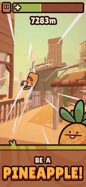 Game hành động lăn trái cây xuống núi vui nhộn Farm Punks cho iOS