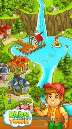 Game nông trại Farm Town cho Android