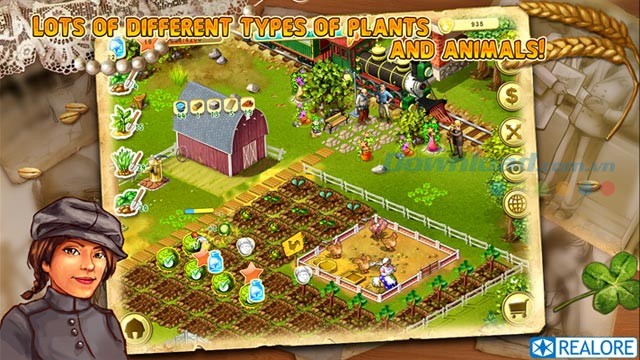 Cây trồng phong phú