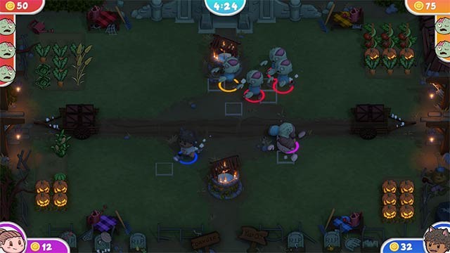 Cạnh tranh với những người nông dân khác trên đấu trường 8 người