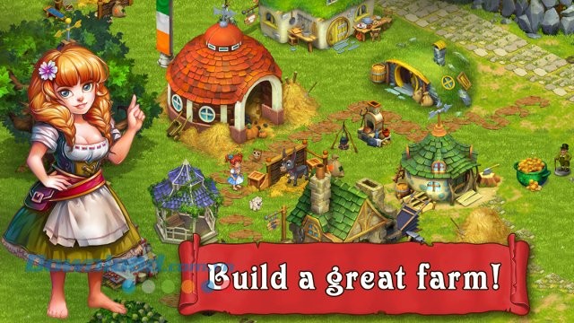 Quản lý nông trại trong game Farmdale