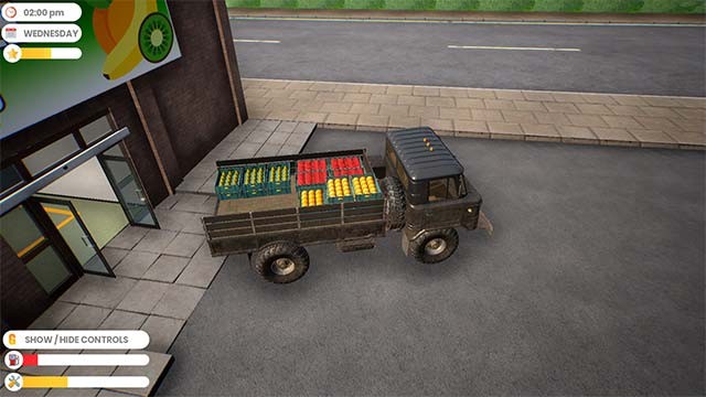 Vận chuyển nông sản vào thị trấn để mua bán, trao đổi