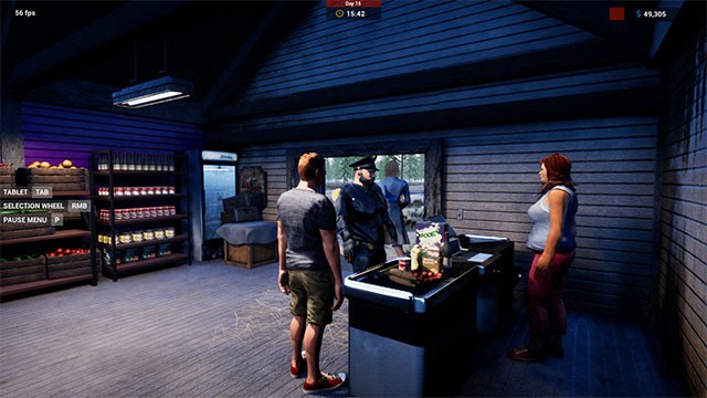 Bán rau sạch, trái cây tươi ngon và trứng, sữa... trong cửa hàng nông sản của riêng mình