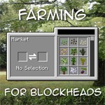 Farming for Blockheads Mod - Chợ Hạt Giống, Hỗ Trợ Làm Farm