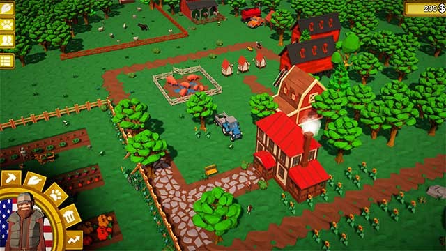 Farming Life PC sở hữu đồ họa ngộ nghĩnh, rực rỡ sắc màu