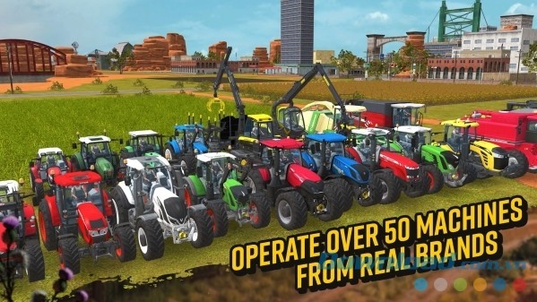 Game mô phỏng xây dựng nông trại hay nhất Farming Simulator 18 cho Android