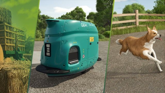 Farming Simulator 25 bổ sung máy móc nông nghiệp mới và một chú chó chăn gia súc mới