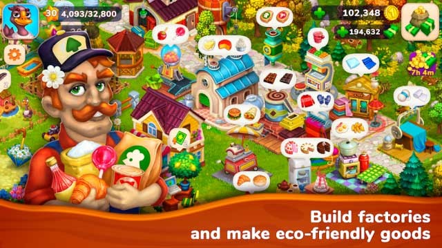 Xây dựng các nhà máy và tạo ra sản phẩm thân thiện