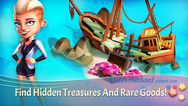 Tìm kiếm và thu thập những kho báu và vật phẩm quý hiếm