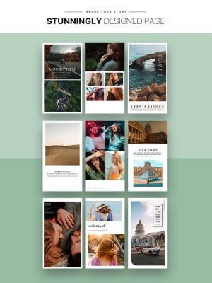 Fashion Story là trình ghép ảnh đơn giản, nhanh chóng