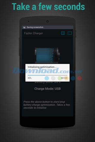 Sạc pin siêu nhanh trên Android