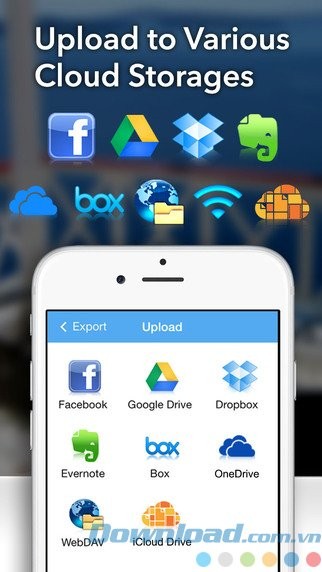 Đồng bộ sao lưu lên đám mây