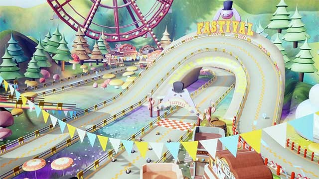 Tham gia các cuộc đua sôi động tại nhiều điểm được thiết kế tuyệt đẹp