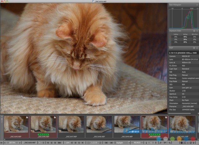 FastRawViewer giúp nhiếp ảnh gia chọn được những bức ảnh chụp chất lượng tốt nhất chỉ trong nháy mắt