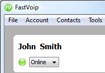 FastVoip 1.2.0.401: Free PC Phone Calls