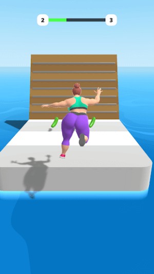 Bạn giúp nhân vật của mình có vóc dáng đẹp trong game Fat 2 Fit