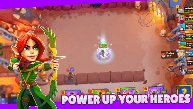 Nâng cấp hero thêm mạnh mẽ