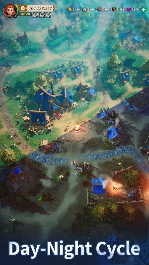 Chu kỳ ngày đêm chân thực, linh hoạt