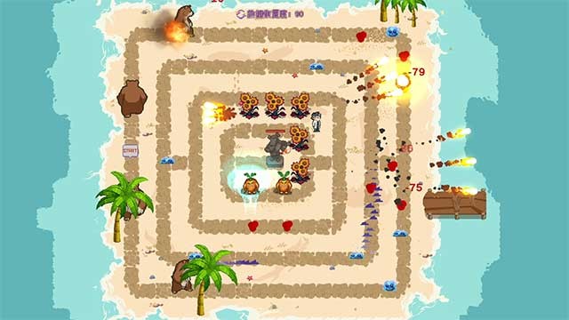 Tham gia vào các thử thách phòng thủ tháp trong thời gian thực